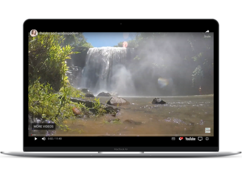 Read more about the article Relaksacja pod wodospadem