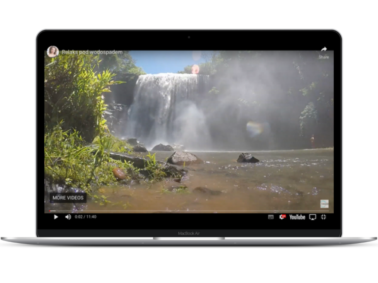 Read more about the article Relaksacja pod wodospadem