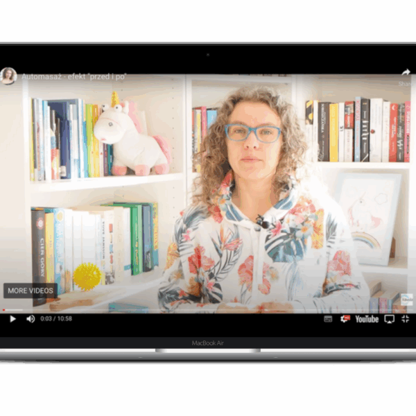 Automasaż – efekt „przed i po”