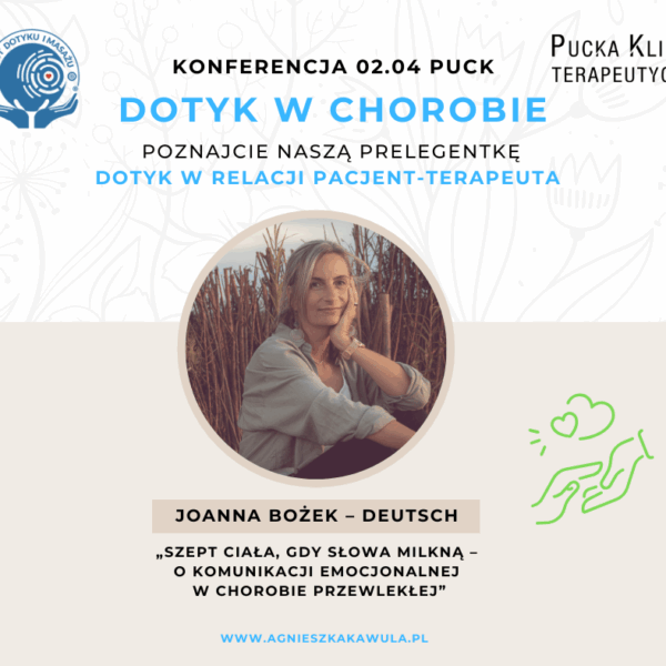 Gdy słowa milkną, dotyk mówi więcej…