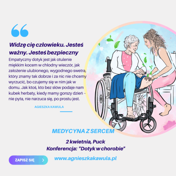 Dotyk, który otula – o sile uważnej obecności